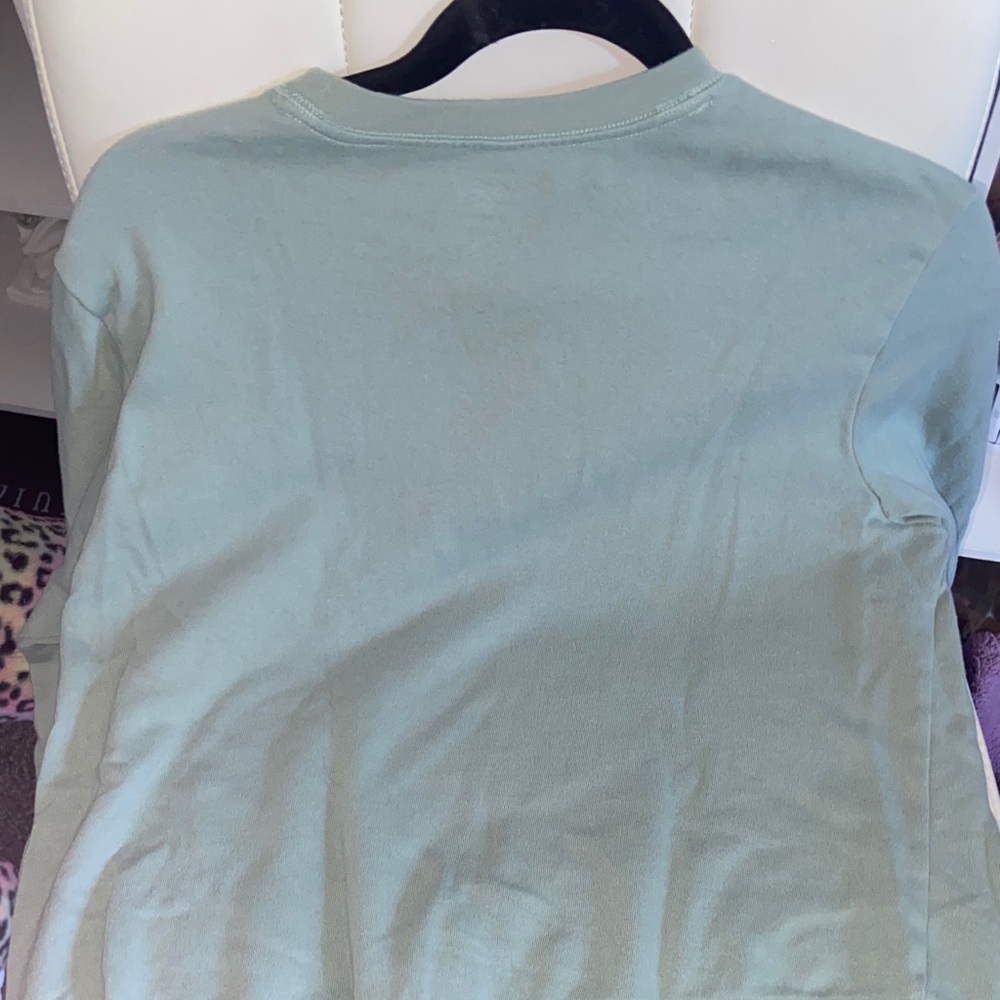 Athletic Works Boy’s Mint Green Crew Neck Sweater - Picture 3 of 4
